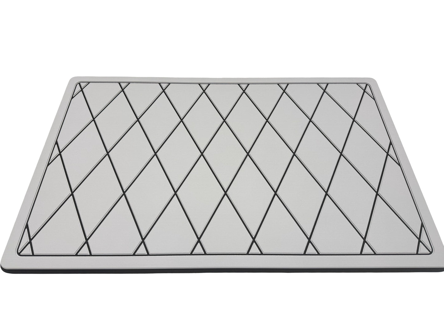 AquaGrip custom boat helm pad — built-to-size PE/EVA marine foam with non-slip grip