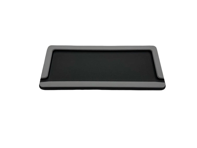 AquaGrip custom dash pad — two-tone PE/EVA marine foam with 3M adhesive and drain channels