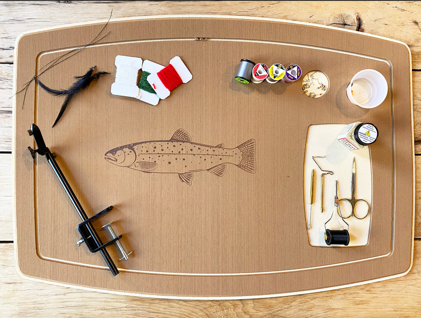 AquaGrip Fly Tying Utility Mat | EVA Fly Bench Mat – AquagripCT
