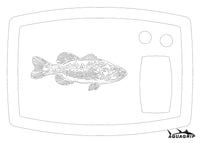 AquaGrip fishing utility pad — marine-grade EVA foam for rigging and reel maintenance