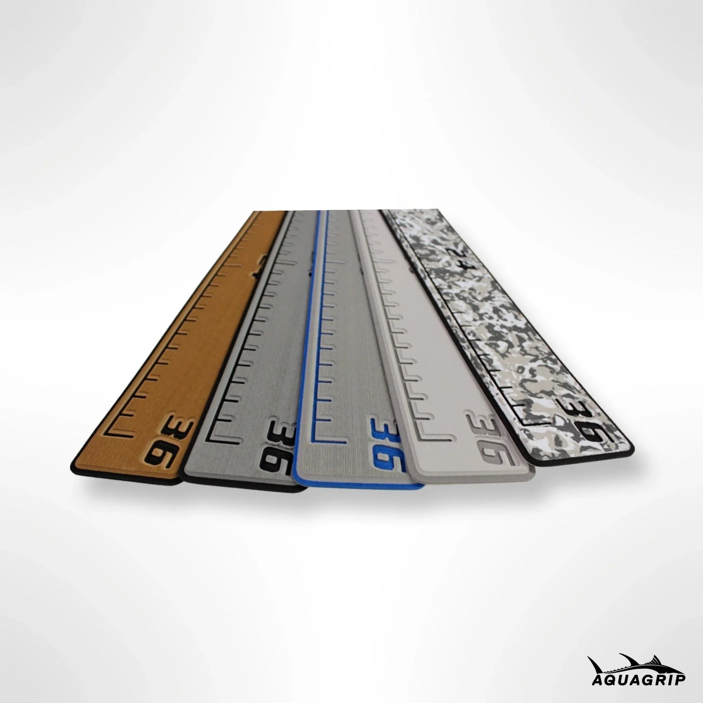 AquaGrip EVA foam fish rulers multiple color options - marine grade measuring rulers