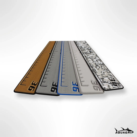 AquaGrip EVA foam fish rulers multiple color options - marine grade measuring rulers