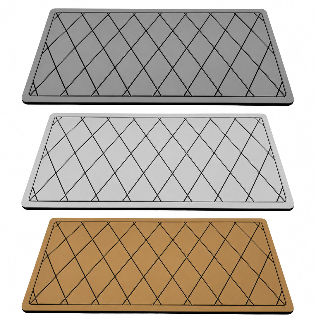 AquaGrip custom boat helm pad — diamond pattern routing on PE/EVA marine foam
