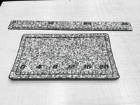 AquaGrip CT custom snow camo cooler pad and 36 inch fish ruler — snow camo PE/EVA foam — flat lay shop photo