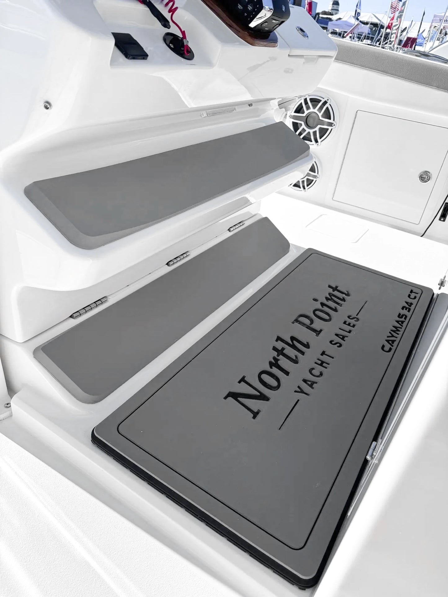 CUSTOM Aquagrip Boat Helm Pads