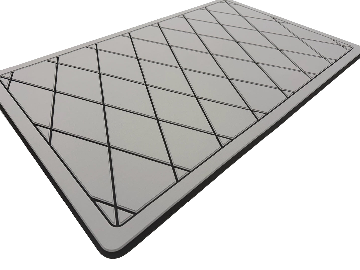 AquaGrip custom boat helm pad — made-to-order PE/EVA marine foam, custom design