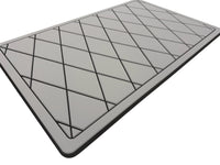 AquaGrip custom boat helm pad — made-to-order PE/EVA marine foam, custom design