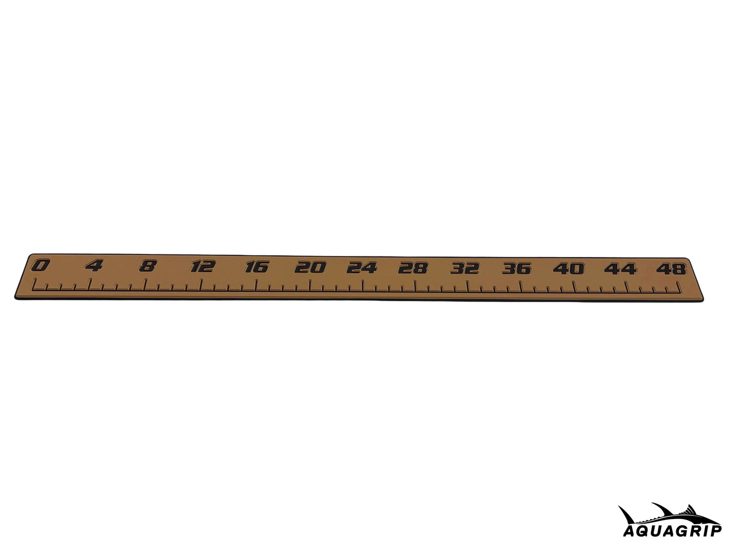 AquaGrip fish ruler - teak over black color option