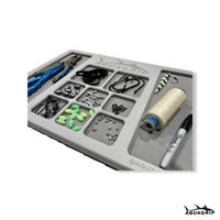 AquaGrip Ultimate Rigging Pad — custom-layout EVA foam tool organizer with rubber backing