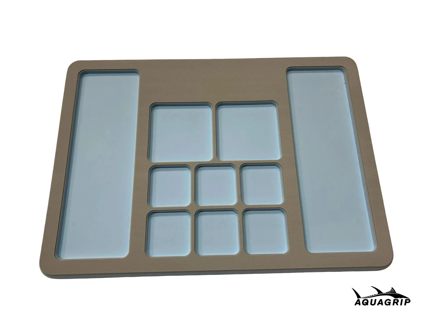 AquaGrip rigging pad — EVA foam rigging station for offshore and inshore fishing tools