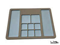 AquaGrip rigging pad — EVA foam rigging station for offshore and inshore fishing tools