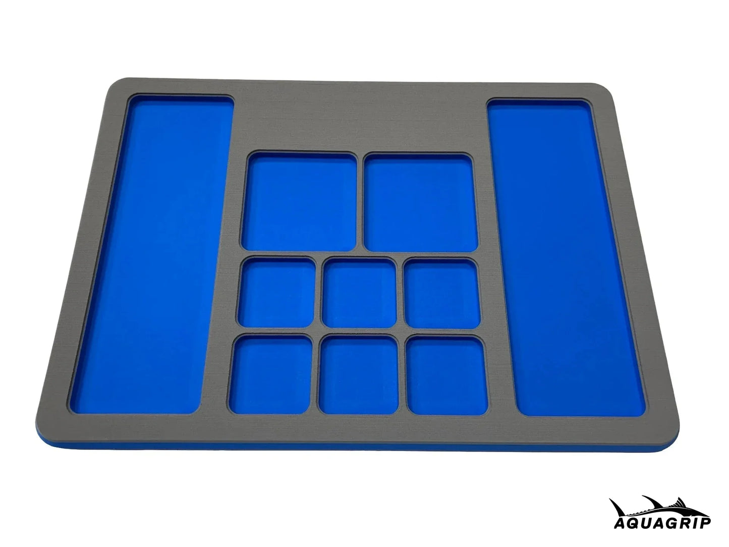 AquaGrip rigging pad — non-slip EVA foam organizer for fishing tools, UV-resistant