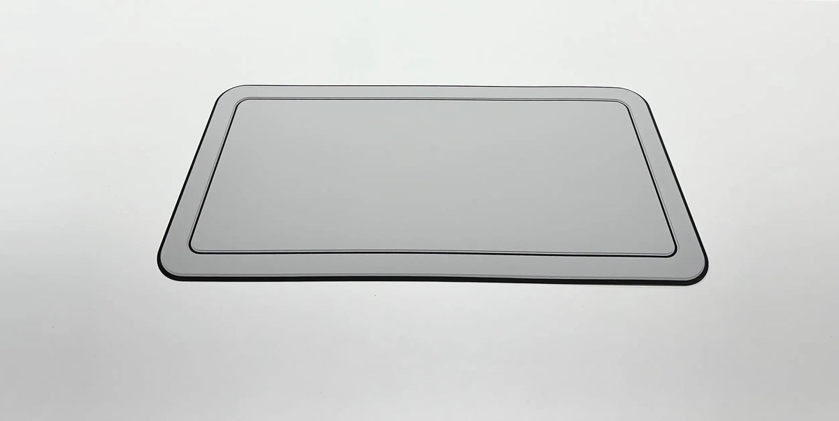 AquaGrip PE/EVA foam blend cooler pad - light gray perimeter line design
