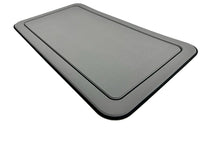 AquaGrip PE/EVA foam blend cooler pad - light gray perimeter line top view